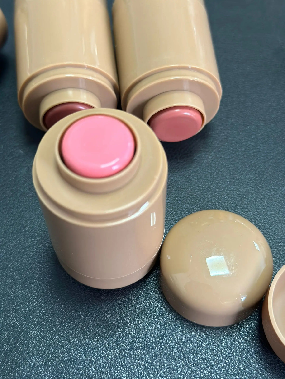high quality 6 colors nude tube blush stick vegan cream blush pocket stick