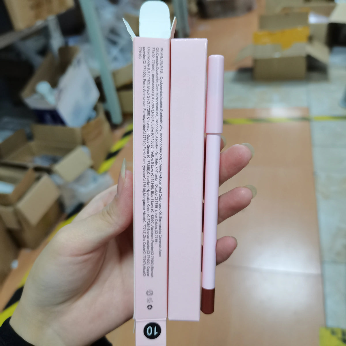 brown lip liner vegan cruelty free waterproof lip liner pencil