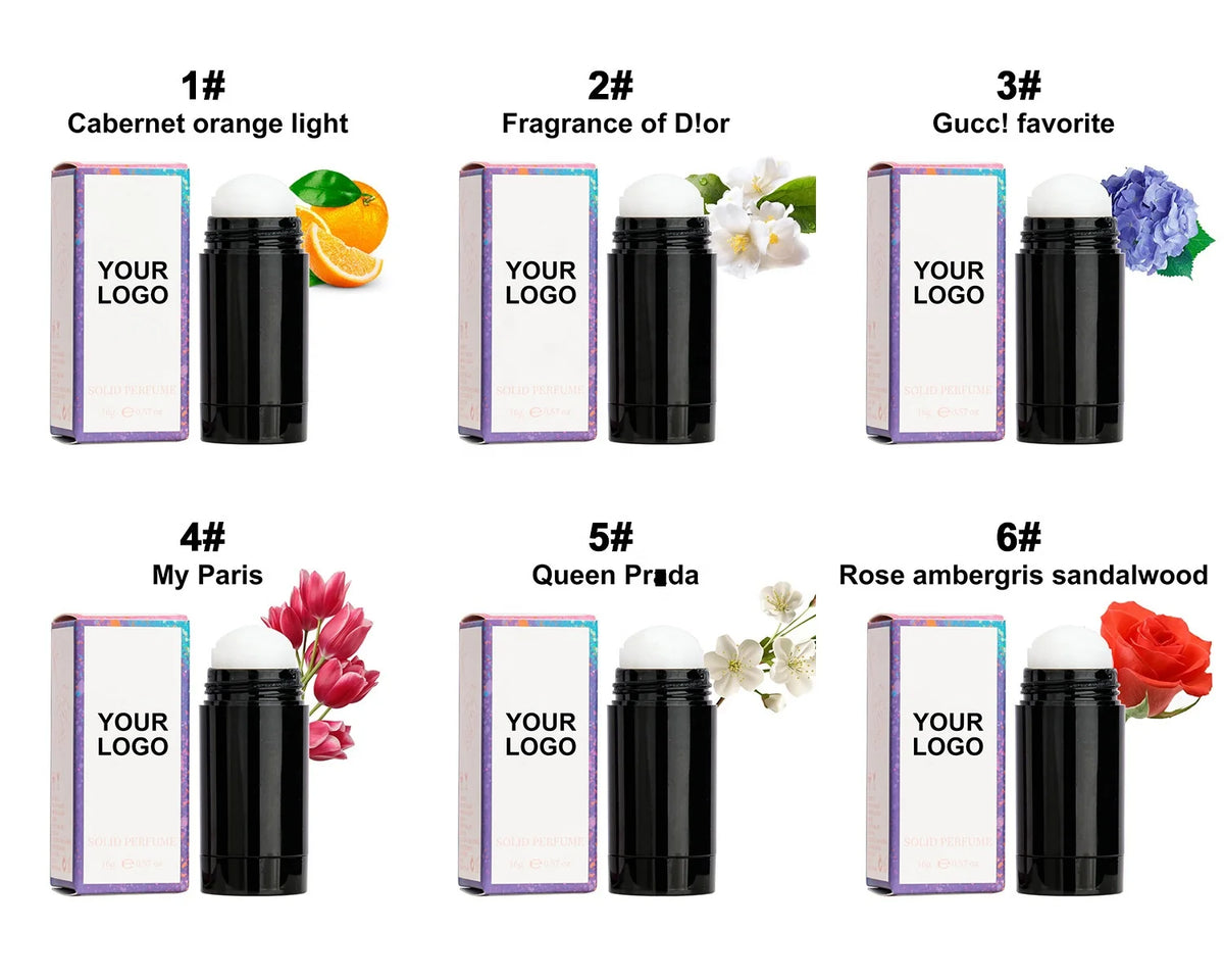 portable balm solid perfume cruelty free long lasting vegan cream perfume gel natural deodorant stick