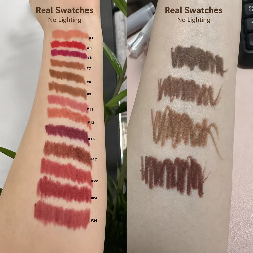 Peel-off waterproof lip liner pen