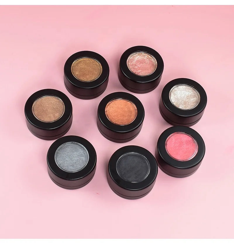 Creamy glitter eye shadow single pot