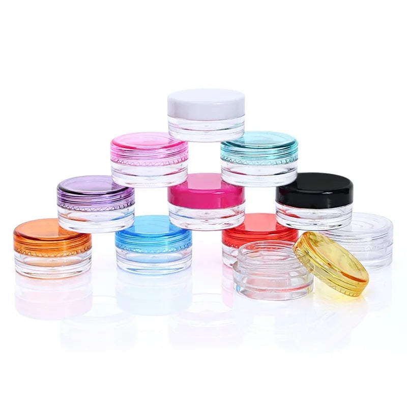 3g 5g empty container eye shadow glitter loose powder eyeshadow pigment jars nail decoration cosmetic jars
