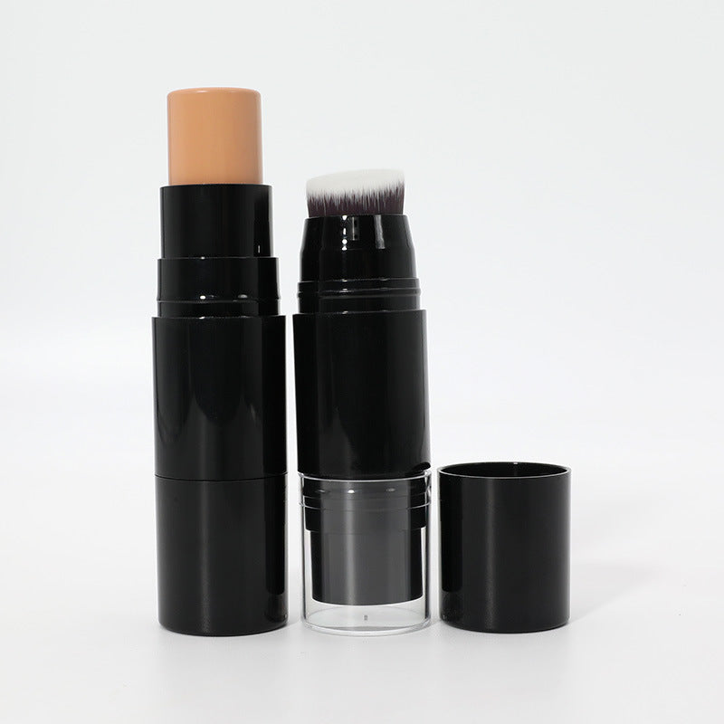 matte full coverage concealer stick 2 in 1 contour concealer stick with brush concealer foundation stick