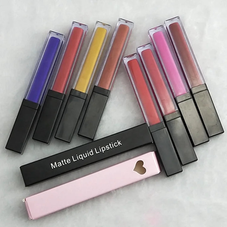 43colors liquid matte waterproof lipstick makeup liquid lipstick matte