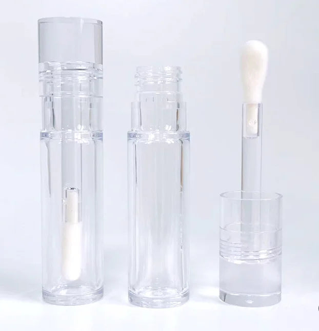 Big Wand Applicator 8ml Luxury Empty Clear Lip Gloss Tubes And Packing Lipgloss Tube