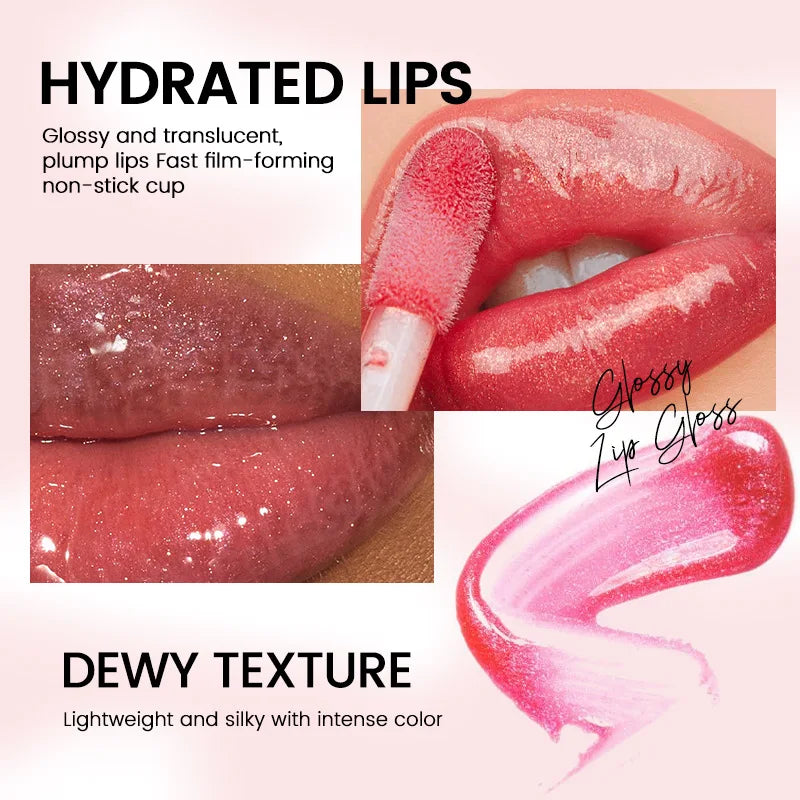 24 pcs set mini lip gloss pigmented cute mini lip gloss tube vegan matte waterproof mini lip gloss