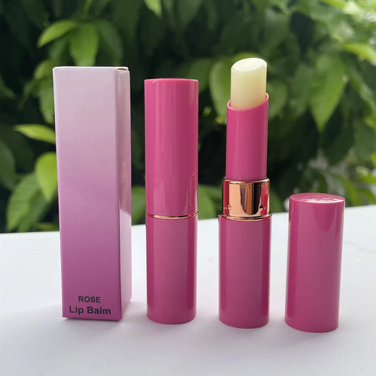 popular 3 fruit flavored rose lip care moisturizing nourishing mint lip balm