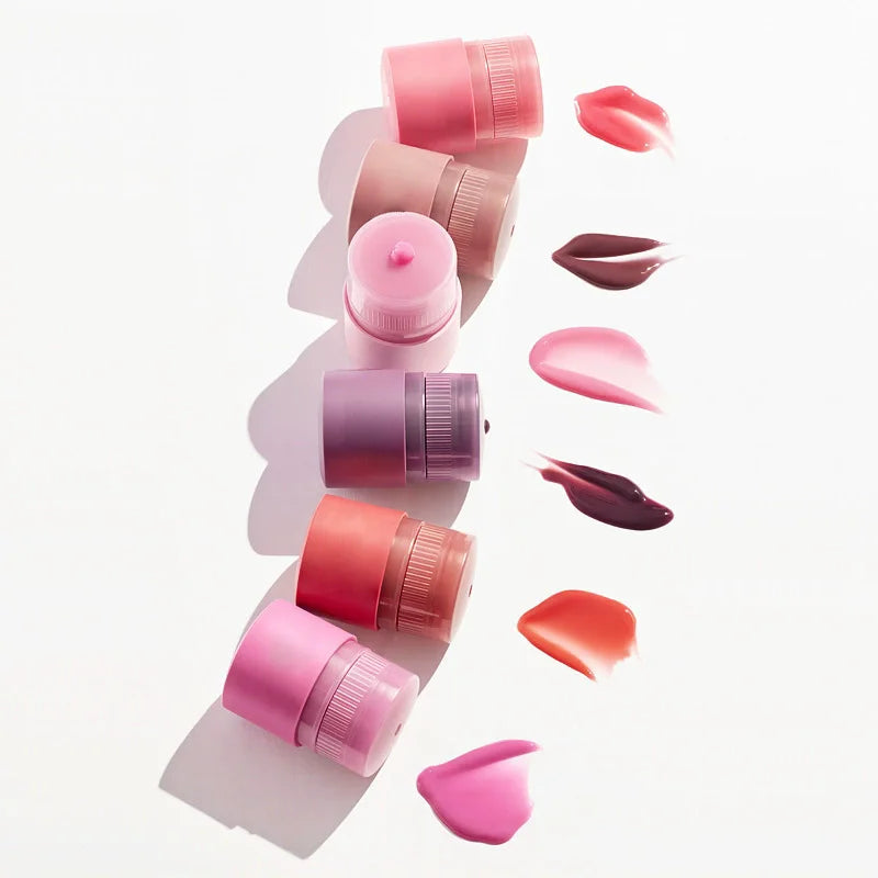 6 colors twist up hydrating lip essence balm moisturizing lipstick