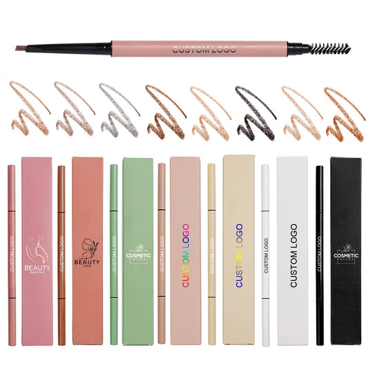 super best thin eyebrow pencil brow pencil 8 colors waterproof brow pencil