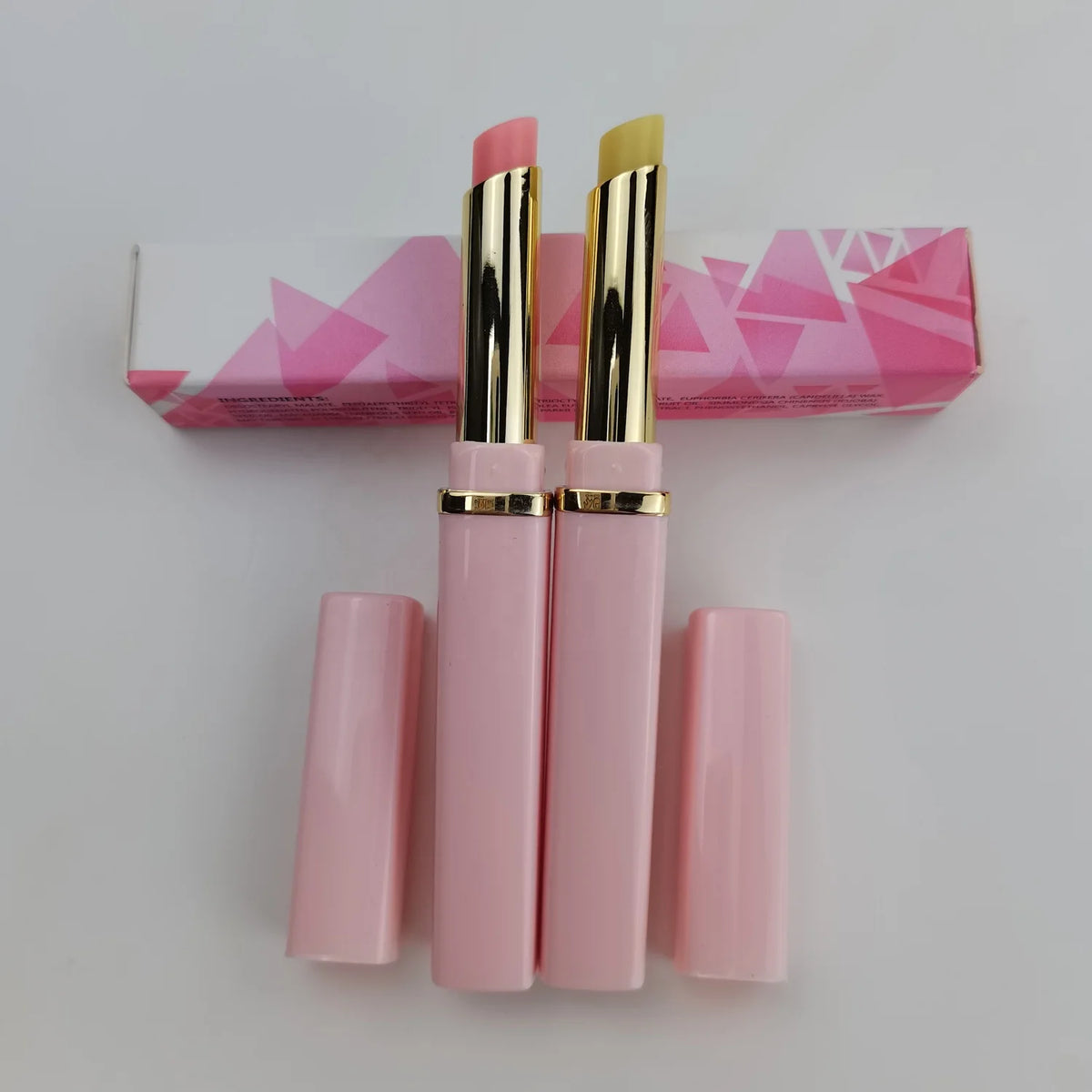 natural pink moisturizing lipstick nourish lip balm for hydrating dry lip