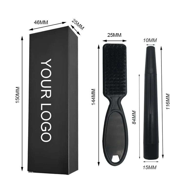 waterproof beard care pencil filler pen beard dye men beard pencil filling pen kit with brush