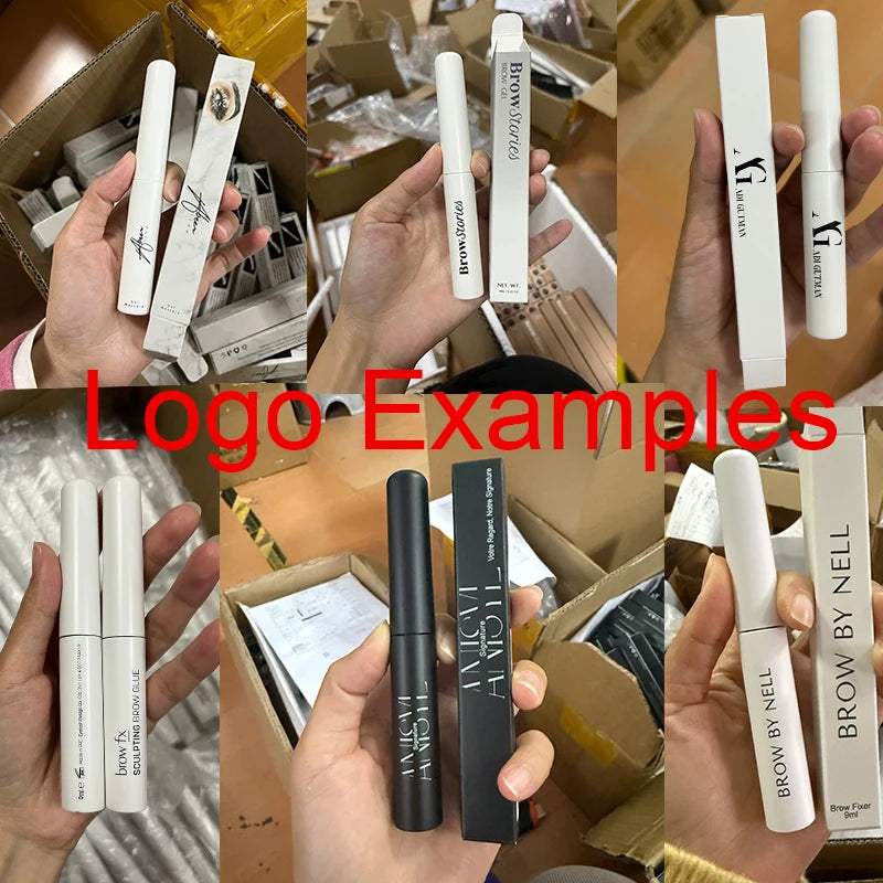Double-head liquid brow soap gel for eyebrow styling