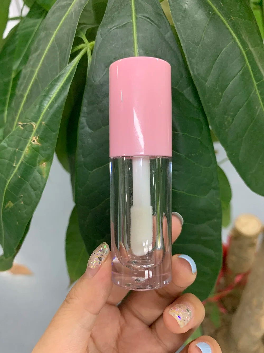 thick applicator lip gloss jumbo containers tube clear lipgloss lipstick packaging lip gloss wand tubes