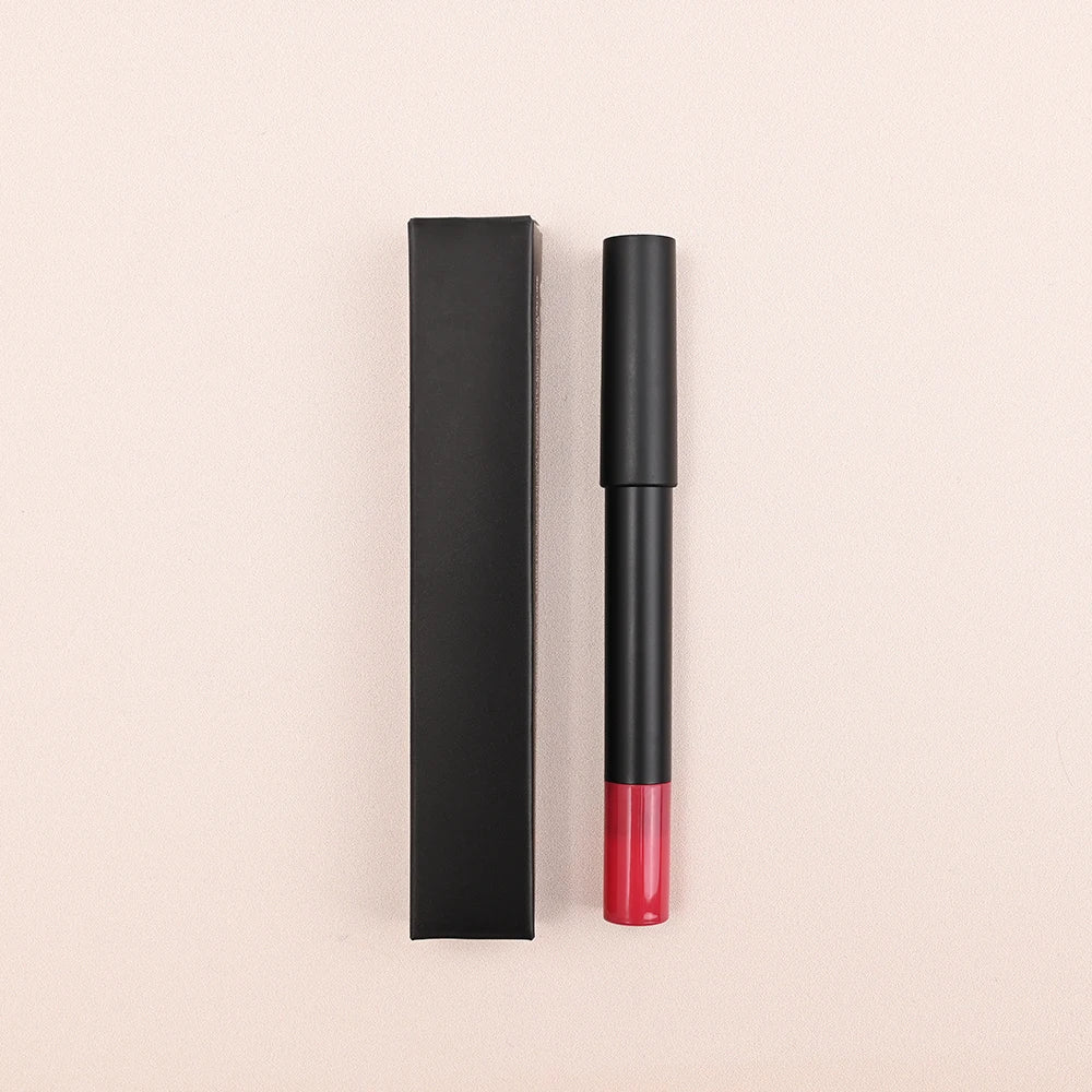 soft creamy waterproof vegan gel lip liner long lasting lip pencil liner matte crayon lipstick