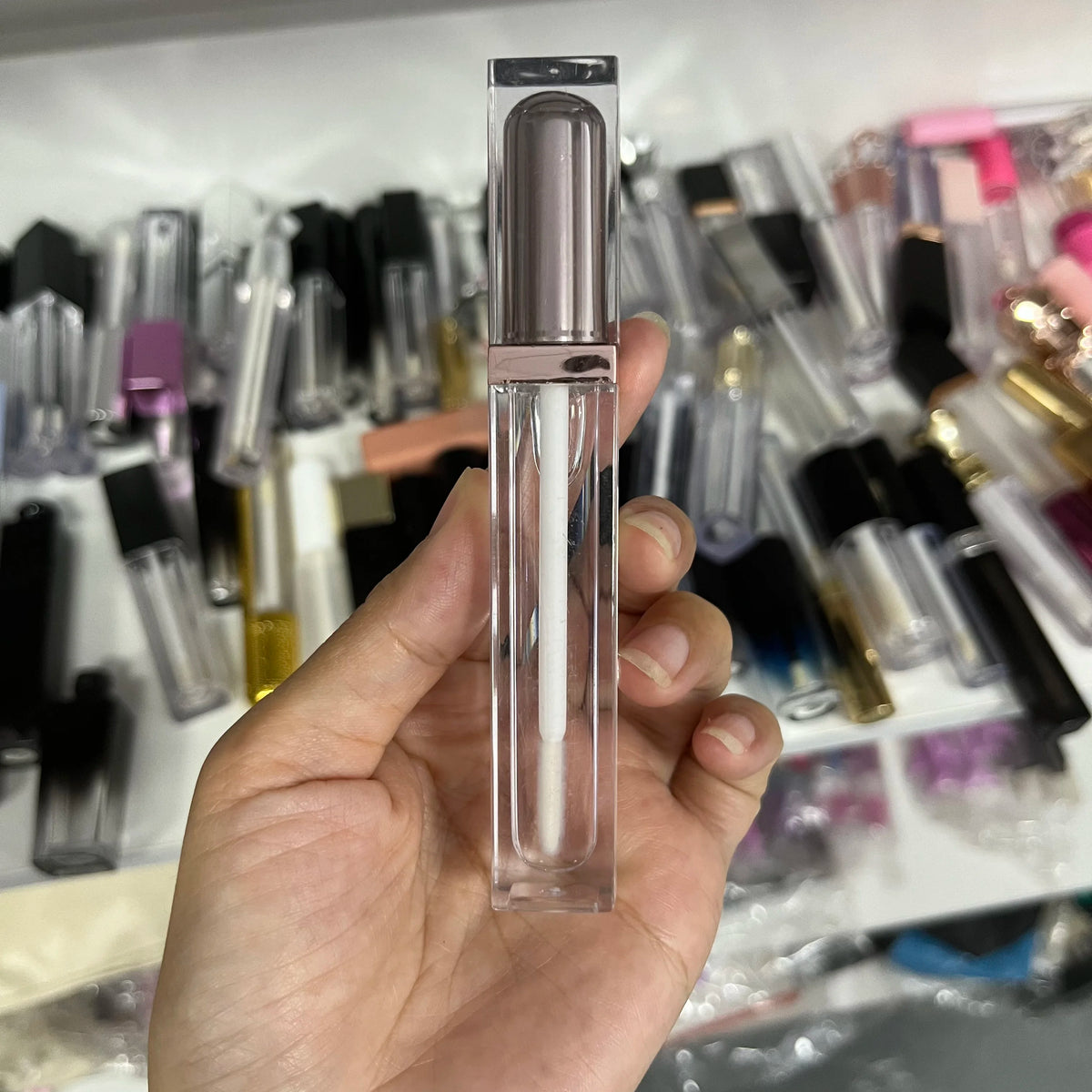 diy hotsell choose your own tube and colors your own lipsticks matte liquid lipsticks moristuring lip gloss
