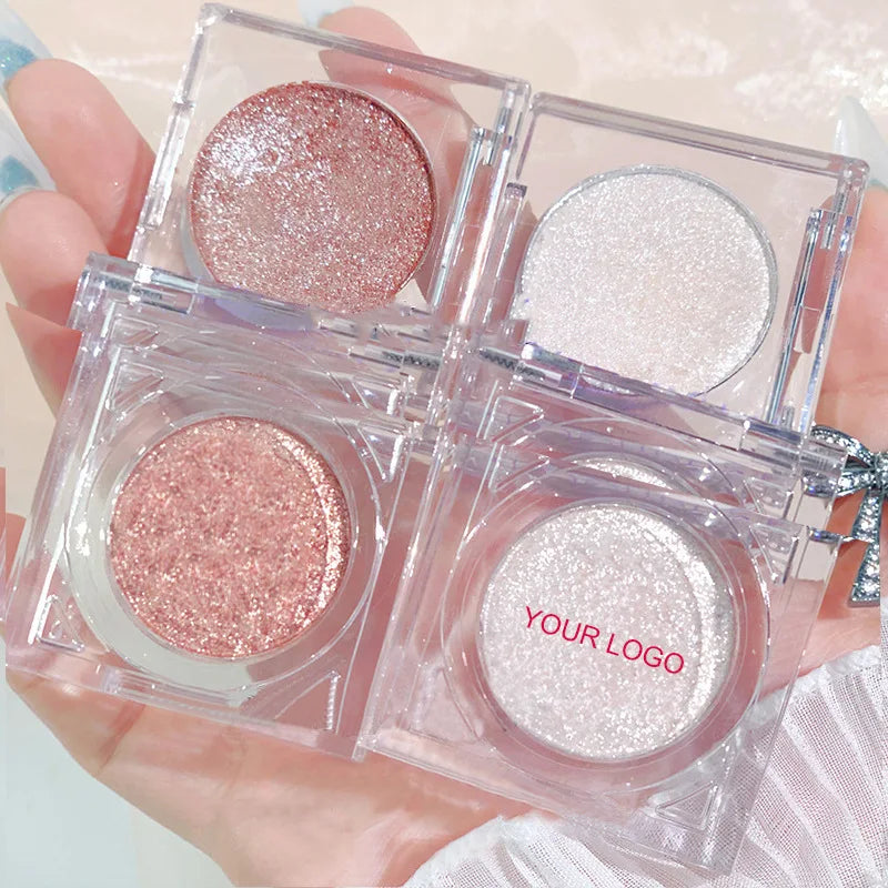 Single-color mineral eye shadow, 4 colors