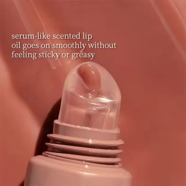 vegan liquid lip oil 15ml squeeze tube vitamin e moisturizing nourishing lip butter balm