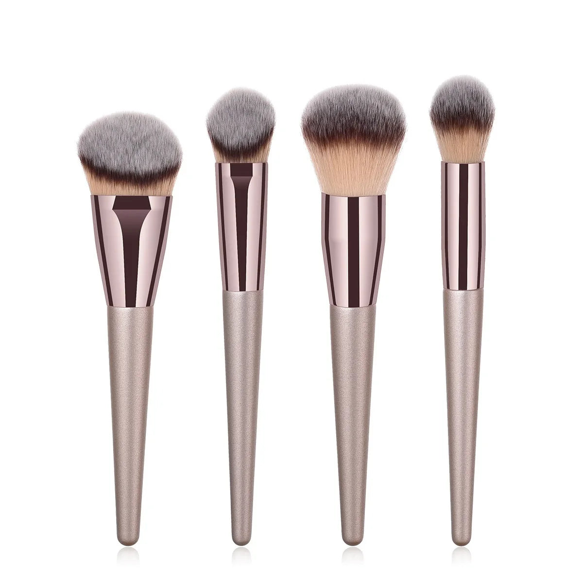 pearly color maquillaje tools synthetic korean brown foundation eye makeup brushes 4 9 10 14 20 pcs makeup brush set