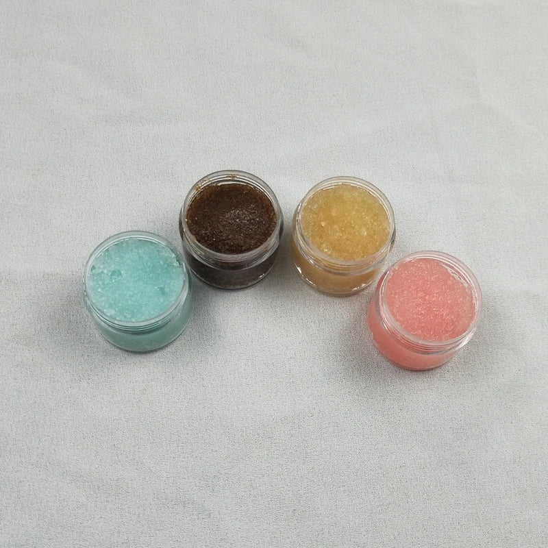 vegan lip care scrub strawberry coffee flavor natural coconut organic lip scrub