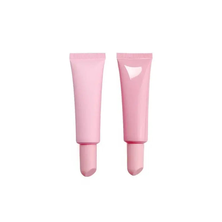 8ml 10ml 15ml 20ml empty pink squeeze lip gloss squeeze tubes balm lipgloss container mini soft tube for cosmetic packag