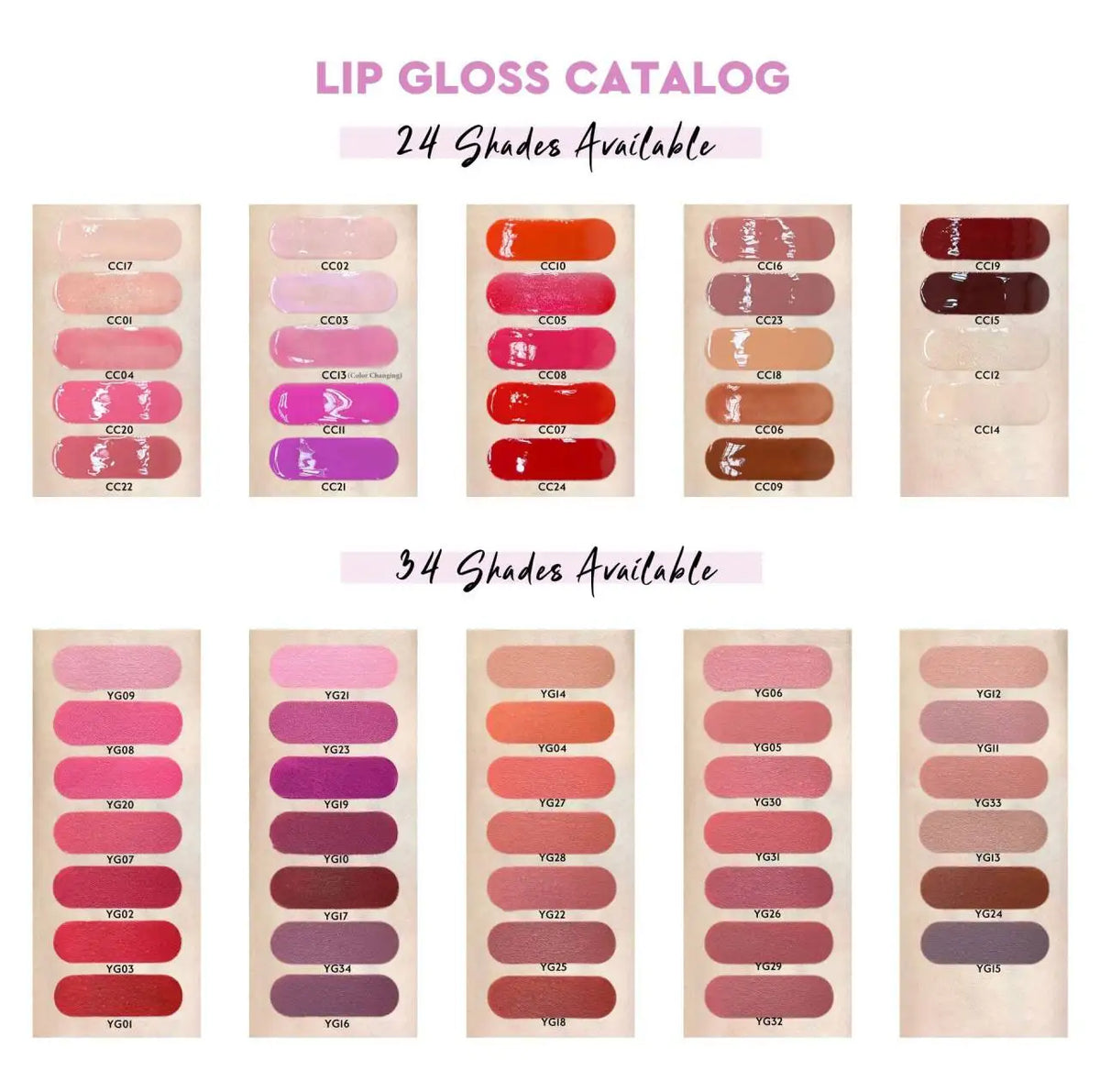 cute tube lipgloss and matte lipstick 58 colors makeup moisturizing shiny red nude lip gloss