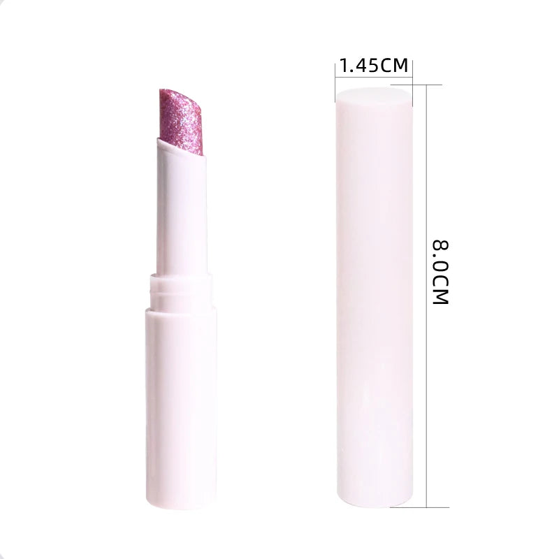 makeup crystal jelly glaze stick highlighter crayon vegan long lasting shimmer eyeshadow highlighter stick