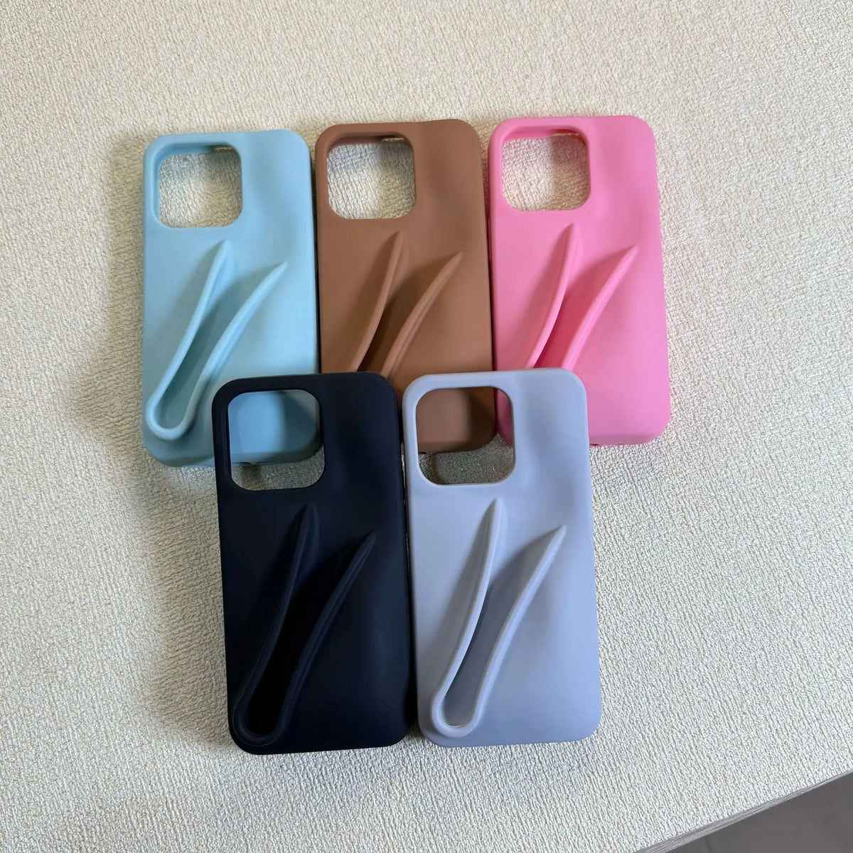 new design pvc phone case with lip gloss lip balm make up holder phone cover for phone 11-16
