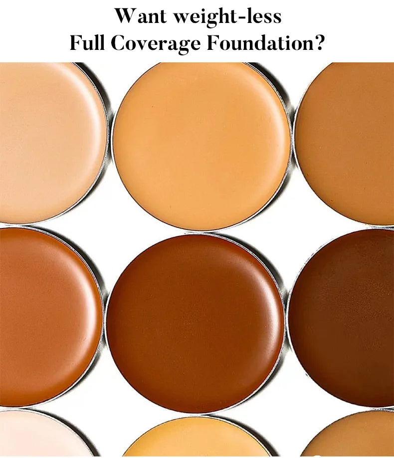 high coverage concealer foundation cream 14 colors waterproof long lasting full coverage high definition cream concealer