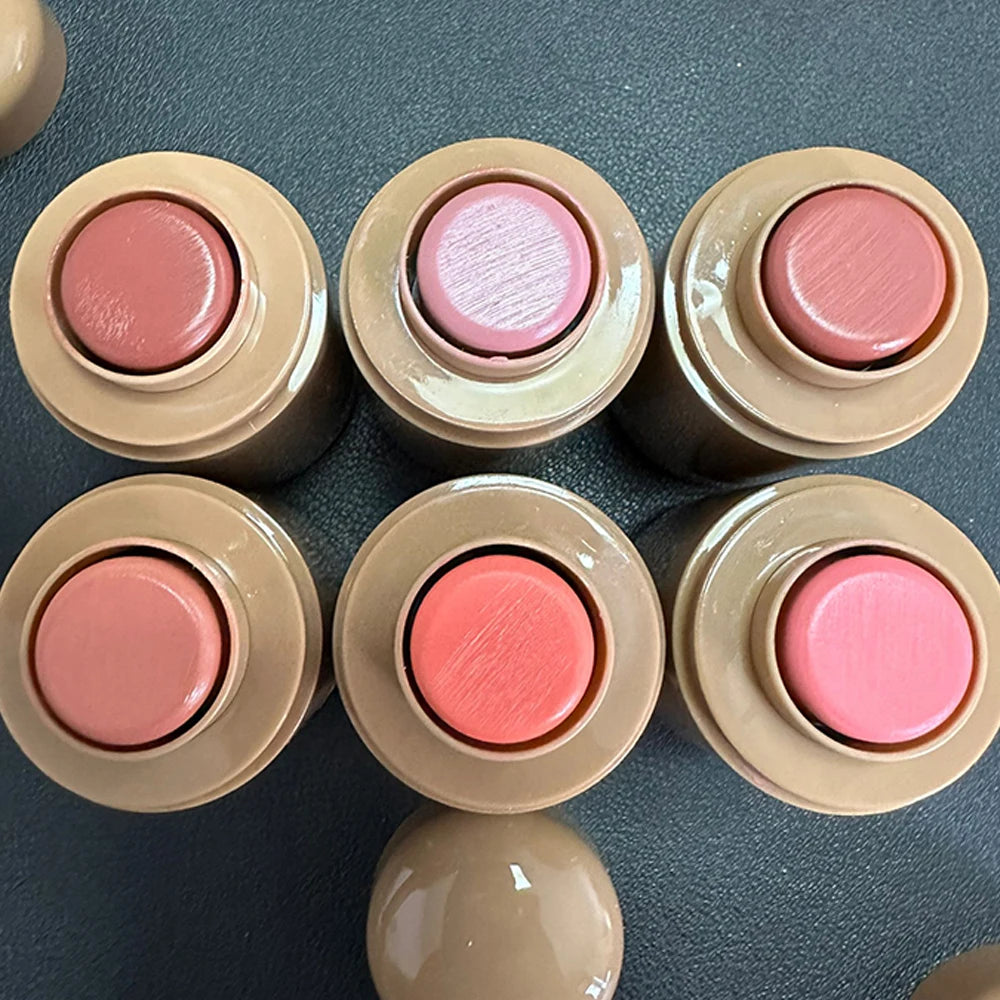 high pigment long lasting vegan cheek monochromatic multi-stick blush waterproof matte pocket blush
