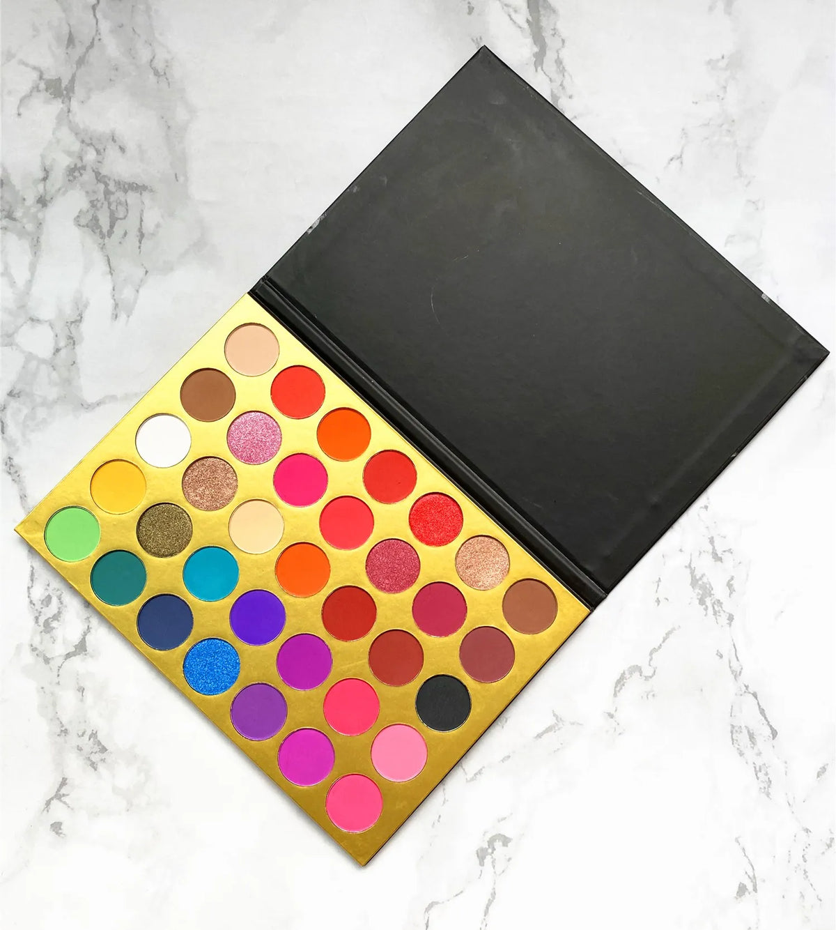 35-color matte glitter eyeshadow palette