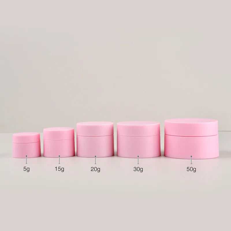 5g 10g 15g 50g cream plastic tube matte pink white blue black bottle lip scrub empty container 30g plastic jars