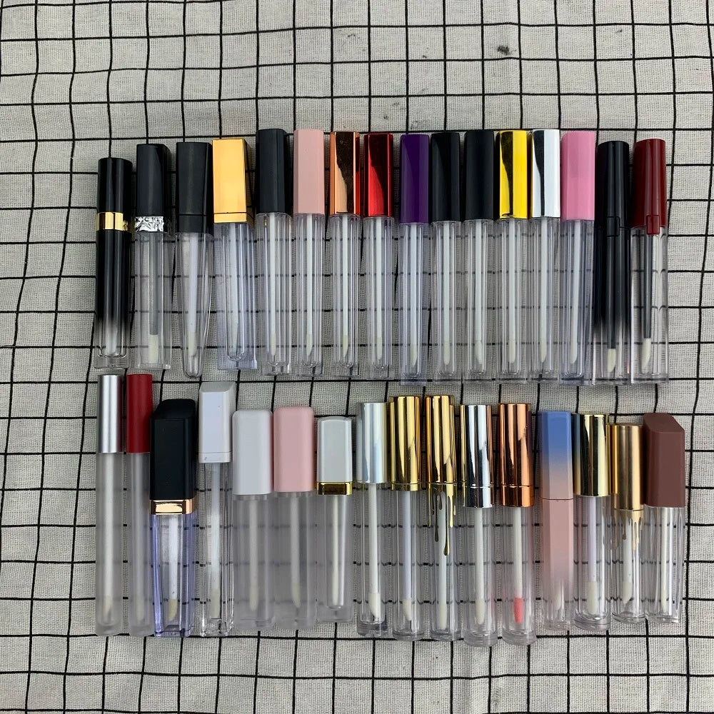 hot sale empty lip gloss tubes cute lipgloss bottle cosmetic packaging container