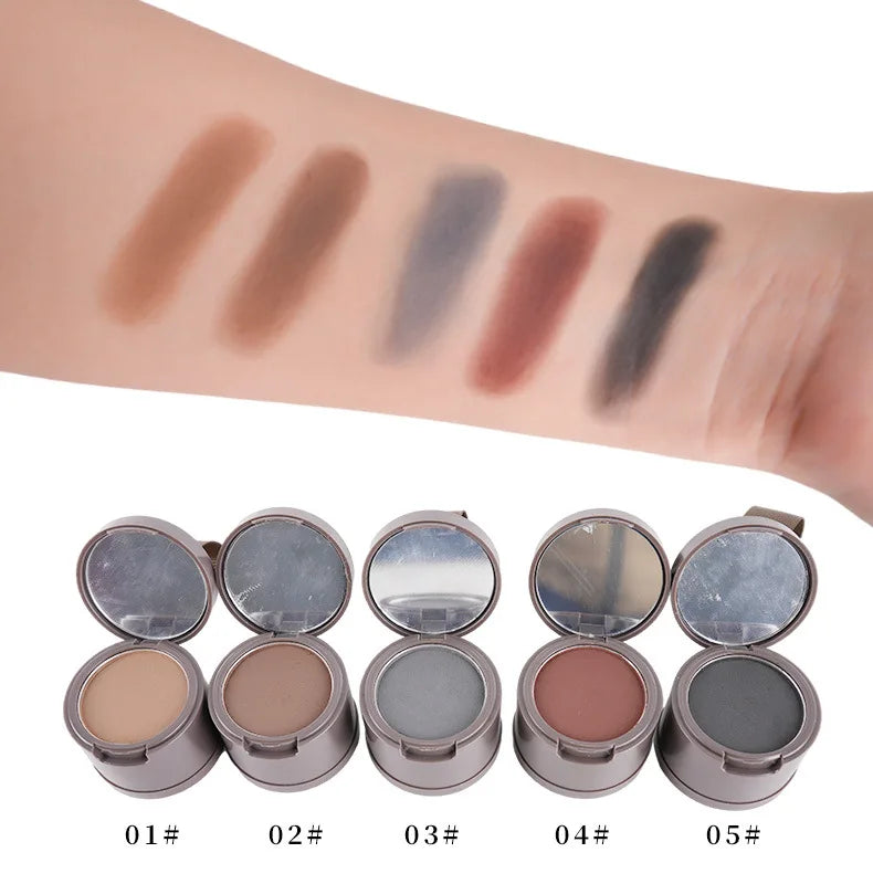 hairline filling powder with puff fluffy thin powder pang line shadow powder forehead hair makeup concealer