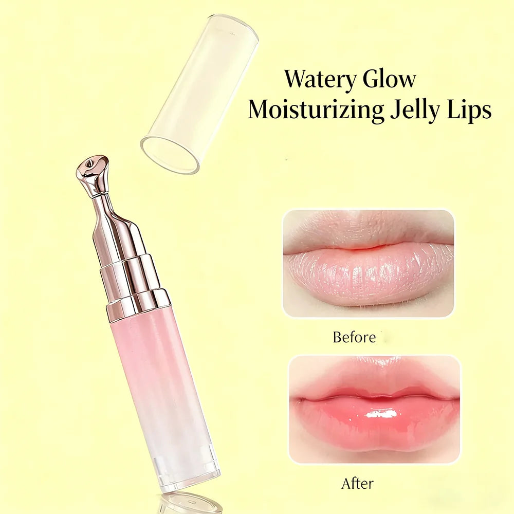 lip care lip treatment natural moisturizing watery glow jelly lip vegan lip oil