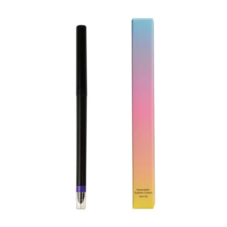 waterproof eye liner pencil with sharpener 12 colors eyeliner neon gel eyeliner pencil