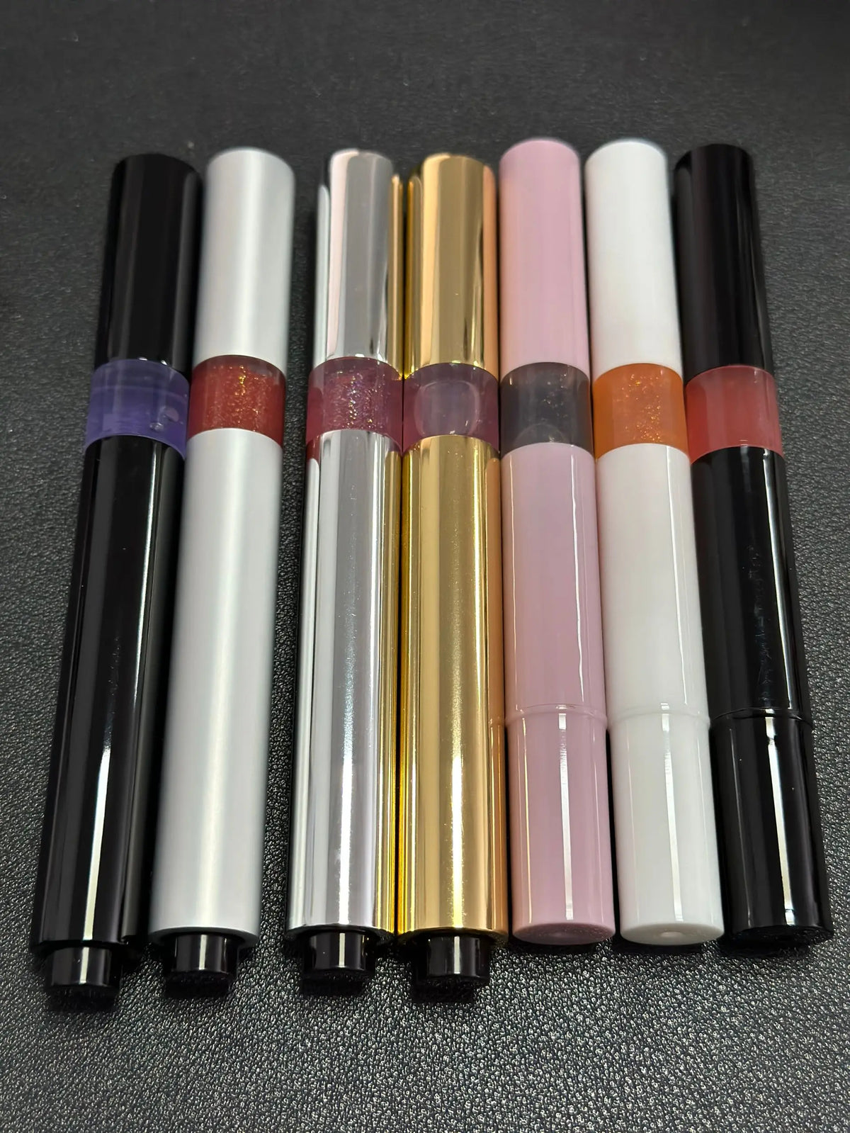 6 colors different tubes lip gloss moisturizing hydrating lip oil
