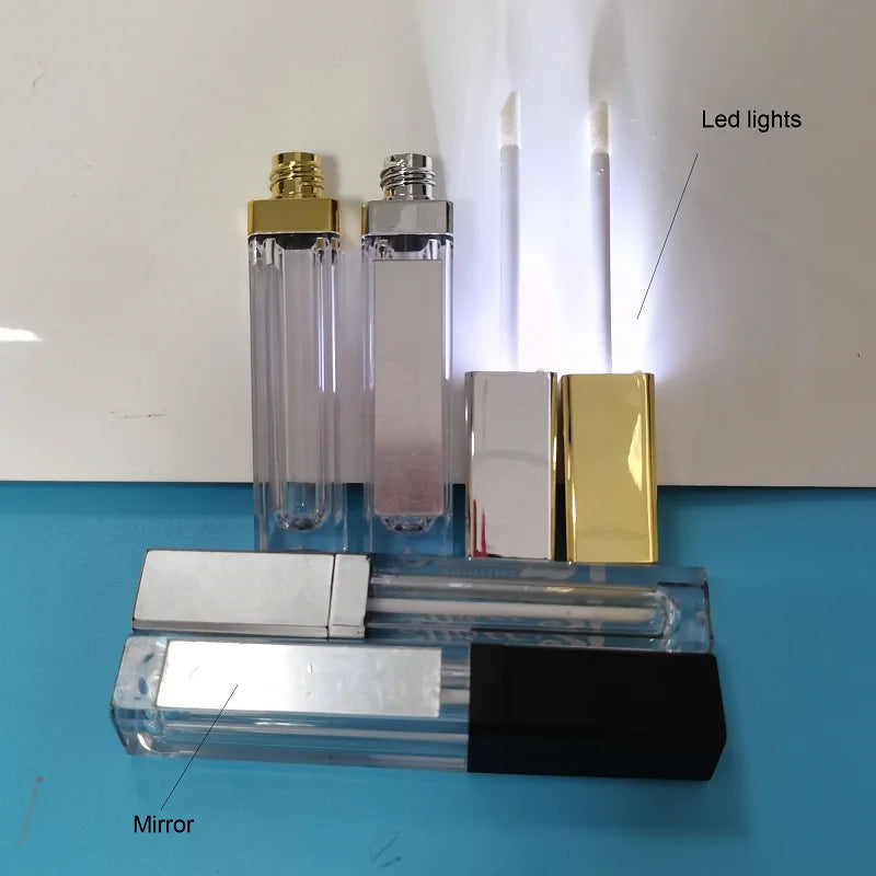 diy choose your own liked lip gloss matte liquid lipstick and lip oil to filled in the led lip gloss empty tube