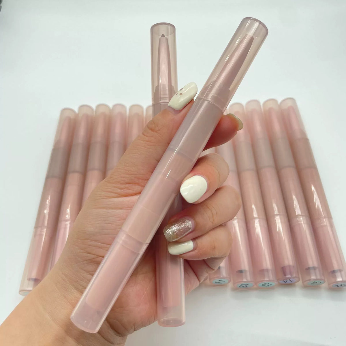 lip cosmetics 16 colors double head lipliner high pigmented long lasting vegan lip liner