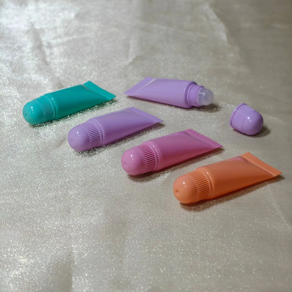 5ml lipgloss squeeze tube plastic empty cosmetics lip balm oil container tube lip gloss squeeze tube