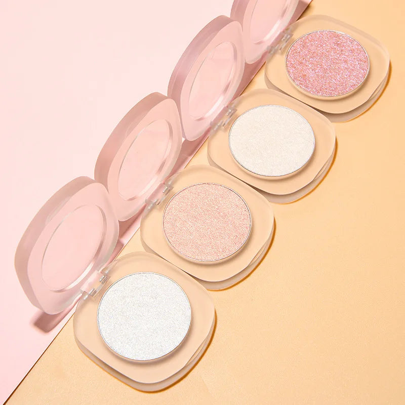 4 color mash potatoes texture highlighter palette high pigment highlighter face makeup
