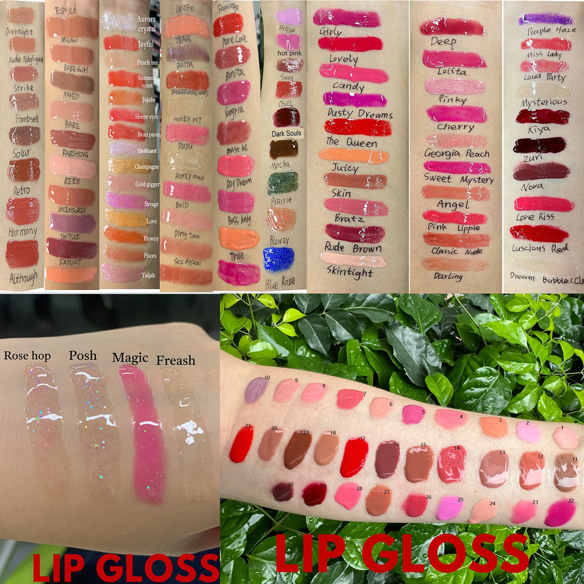 cruelty free lipgloss high quality waterproof cosmetics sexy fashion organic liquid matte lipstick