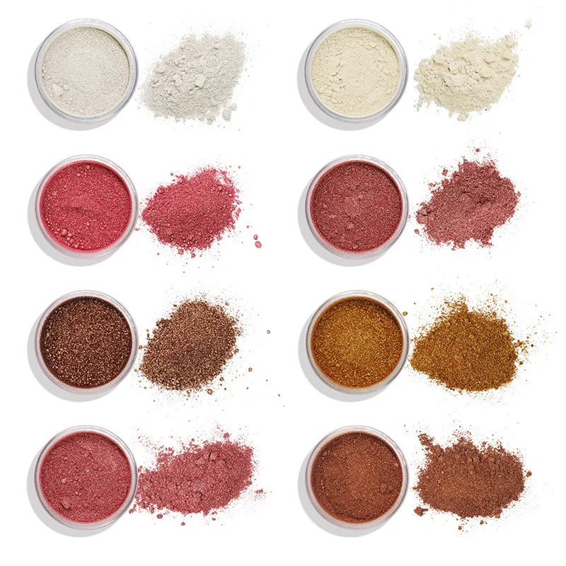 high pigment loose powder shimmer pigment highlighter makeup long lasting glitter loose powder