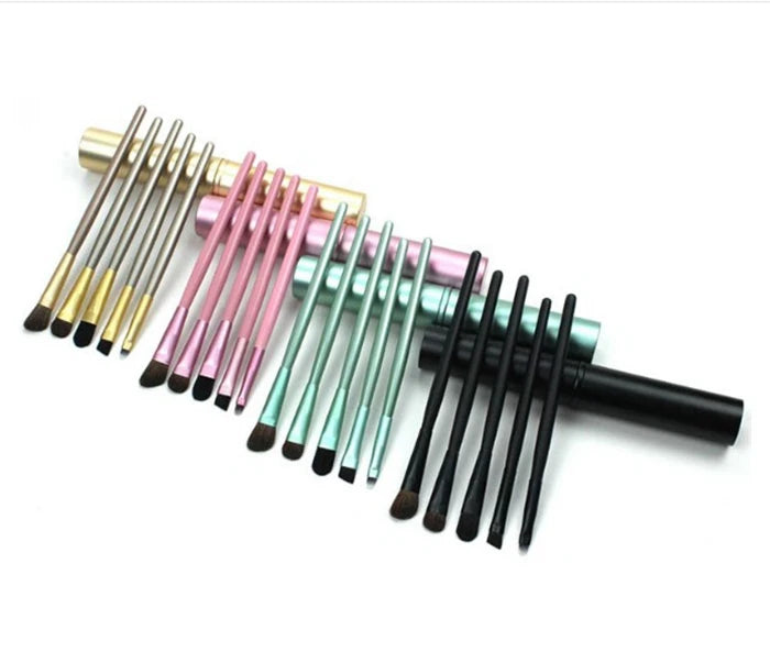 professional eye shadow brushes kit cosmetics 5pcs makeup brushes eyeshadow brushes set