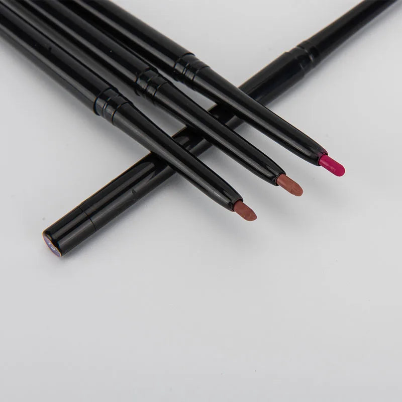 vegan high quality lips cosmetics matte liquid lipstick with lip liner makeup lipstick lip pencil kit
