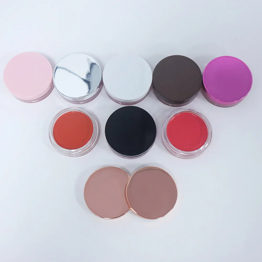 8 colors multi-purpose matte fine shimmer natural lip cheek eye blush cream