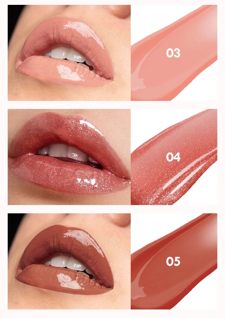 long-lasting 10-color smooth lip gloss vegan lip for shining moisturized lips