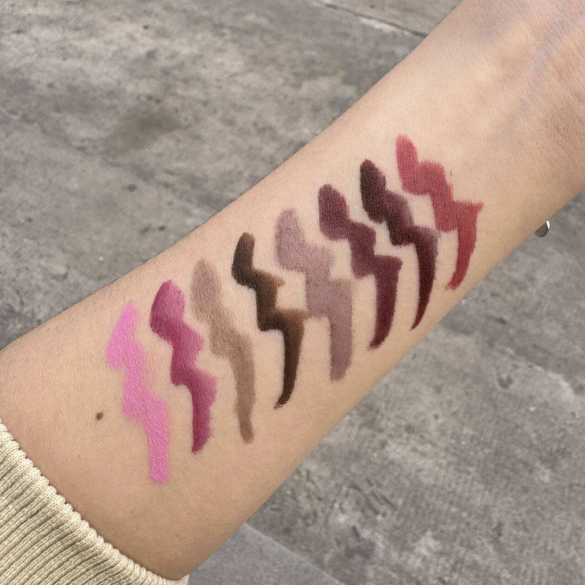 Makeup 8 Colors High Pigmented Lip Tint Long Lasting Vegan Lip Counter Stain
