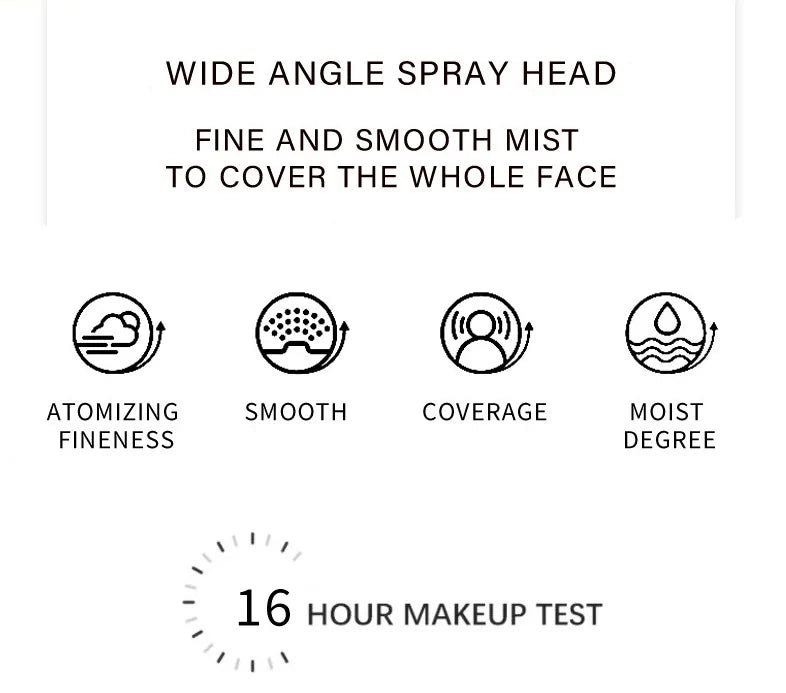 oil control dry fast setting spray face makeup vegan waterproof setting spray