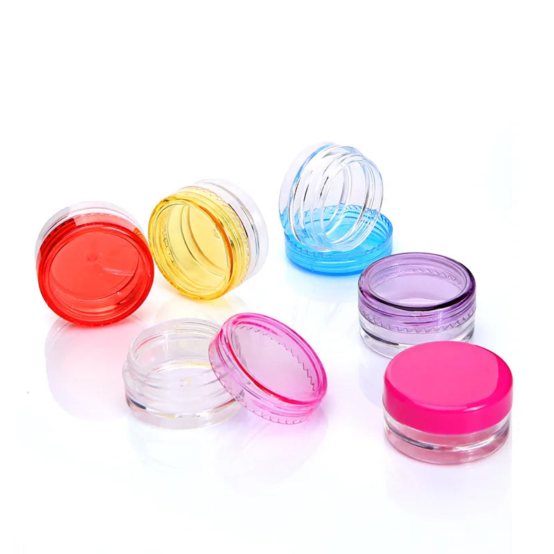 3g 5g empty container eye shadow glitter loose powder eyeshadow pigment jars nail decoration cosmetic jars