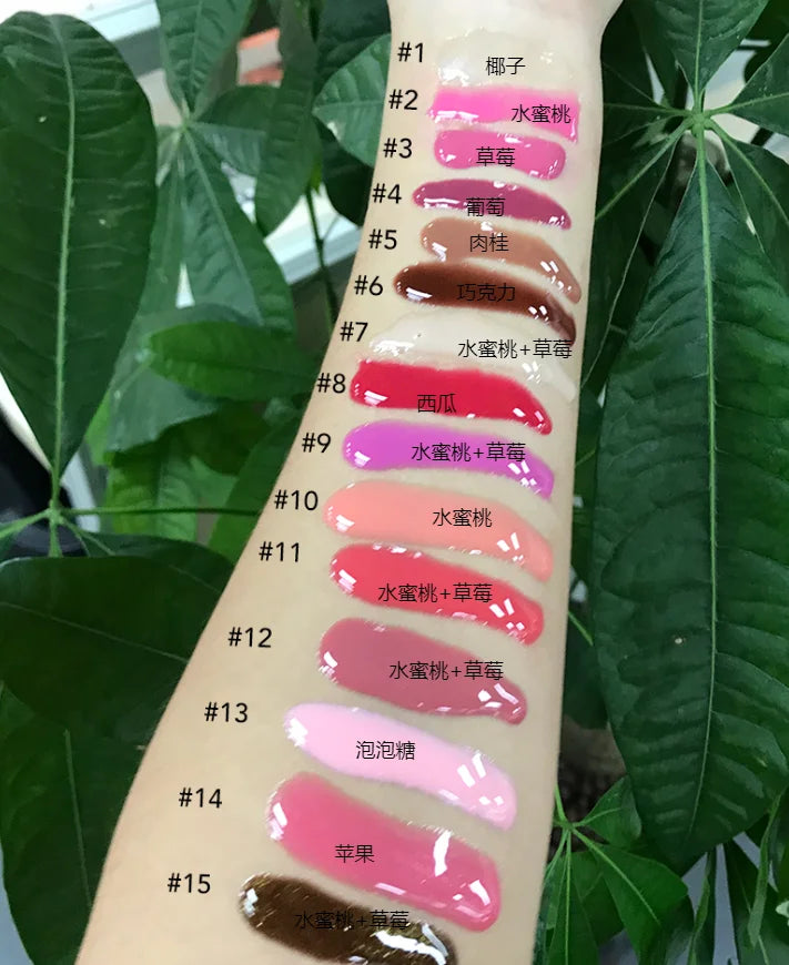 professional vegan long-lasting lip care waterproof lip gloss and lip oil liquid lipsticks mineral makeup